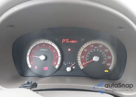 2010 Kia Rio Lx from USA, damaged, VIN KNADH4A35A6638105